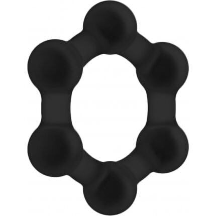 NO. 82 WEIGHTED COCK RING NEGRO - 001