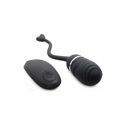 O-BOMB HUEVO VIBRADOR CON MANDO - NEGRO - 002
