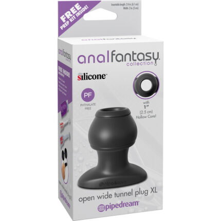 OPEN WIDE PLUG ANAL ABERTURA NEGRO - 002
