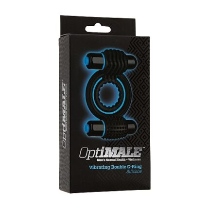 OPTIMALE ANILLO DOBLE PARA EL PENE NEGRO - 002