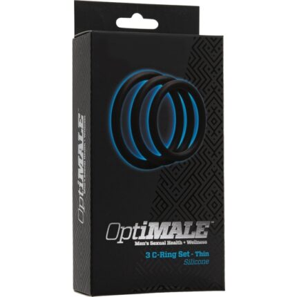 OPTIMALE PACK DE 3 ANILLOS PARA EL PENE - 002