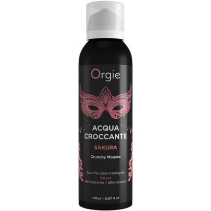 ORGIE ESPUMA DE MASAJE EFERVESCENTE ACQUA CROCCANTE SAKURA - 150 ML - 001