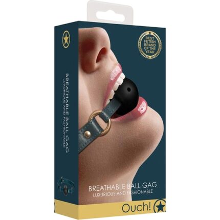 OUCH HALO - BREATHABLE BALL GAG - VERDE - 002