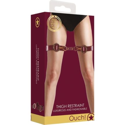 OUCH HALO - THIGH CUFFS - BURDEOS - 002