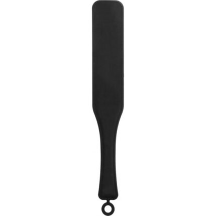 OUCH! PALETA BDSM DE SILICONA - NEGRO - 002