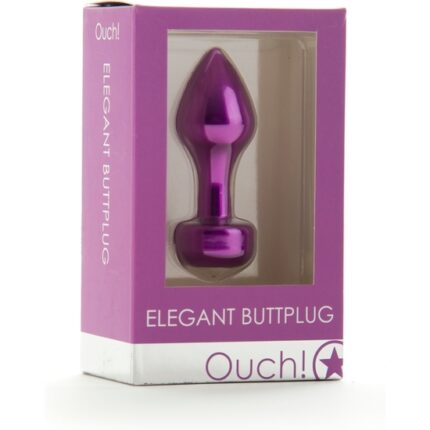 OUCH PLUG ANAL ELEGANTE LILA - 002