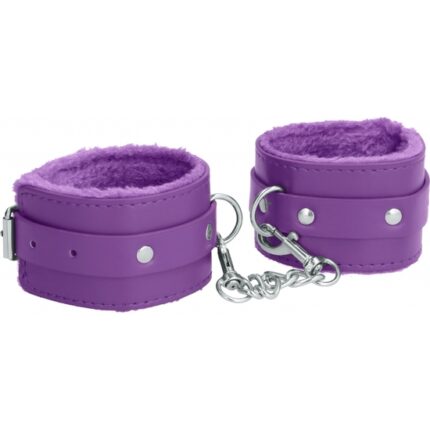 OUCH PLUSH ESPOSAS DE CUERO MORADO - 001
