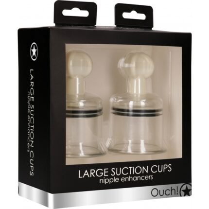 OUCH! SUCCIONADOR COPA GRANDE TRANSPARENTE - 002