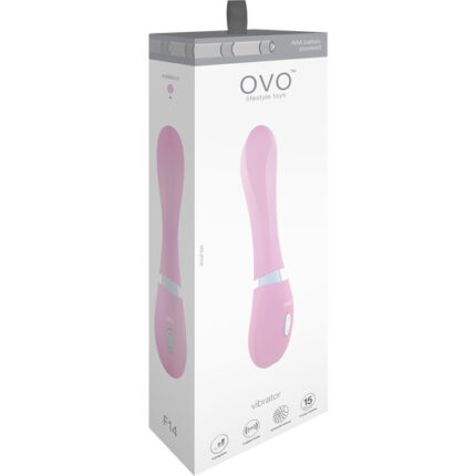 OVO F14 VIBRADOR ROSA - 002