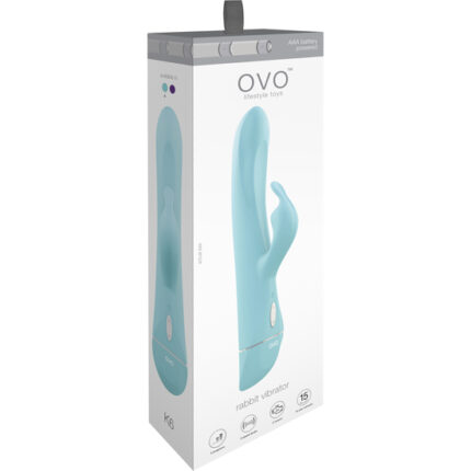 OVO K6 CONEJITO VIBRADOR AQUA - 002