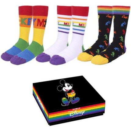 PACK CALCETINES 3 PIEZAS DISNEY PRIDE MULTICOLOR - 001