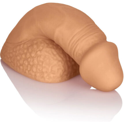 PACKING PENIS - PENE DE SILICONA 10CM - CARAMELO - 001