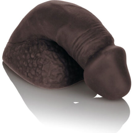 PACKING PENIS - PENE DE SILICONA 10CM - NEGRO - 001