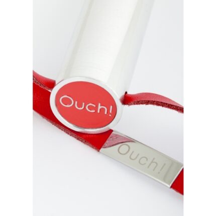 PALETA AZOTADORA RECTANGULO ROJO - 002