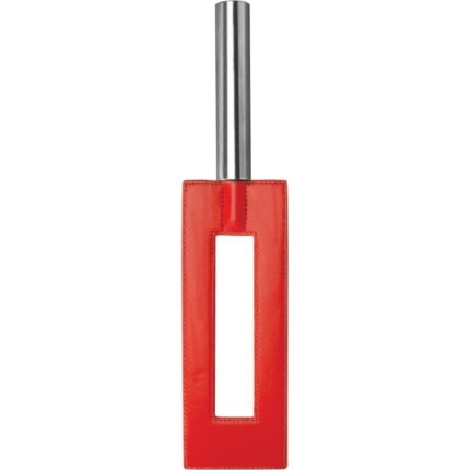 PALETA AZOTADORA RECTANGULO ROJO - 001