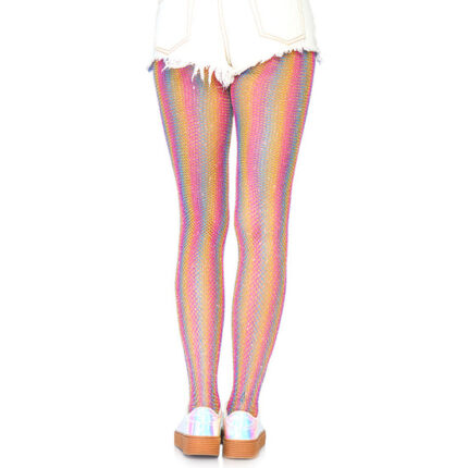 PANTYS FANTASÍA ARCOIRIS - ROSA - 002