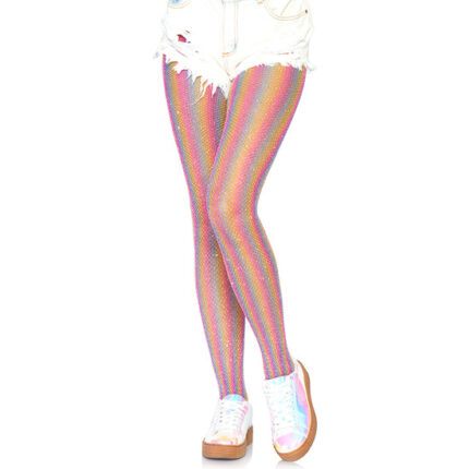 PANTYS FANTASÍA ARCOIRIS - ROSA - 001