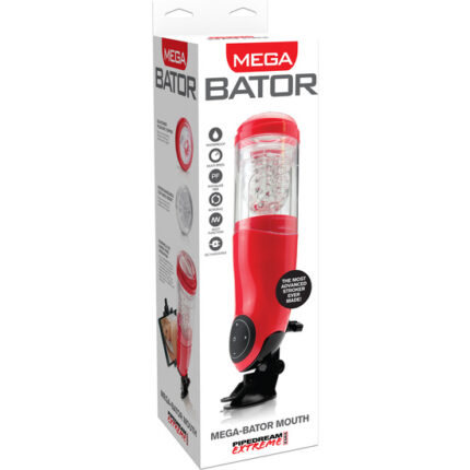 PDX MEGA BATOR USB MASTURBADOR MASCULINO BOCA ROJO - 002