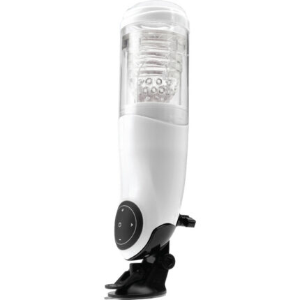 PDX MEGA BATOR USB MASTURBADOR MASCULINO VAGINA BLANCO - 001