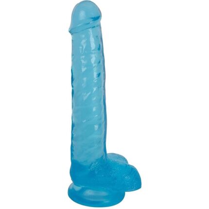 PENE 20 CM CON TESTICULLOS CHERRY ICE - AZUL - 001