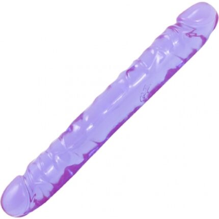 PENE DOBLE 30 CM JELLY MORADO - 001