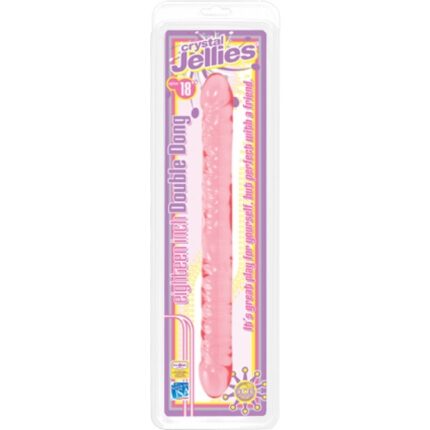 PENE DOBLE GELATINA 45 CM ROSA - 002