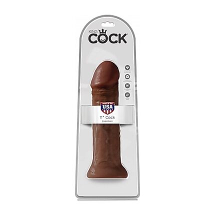 PENE REALÍSTICO 28CM - MARRÓN - 002