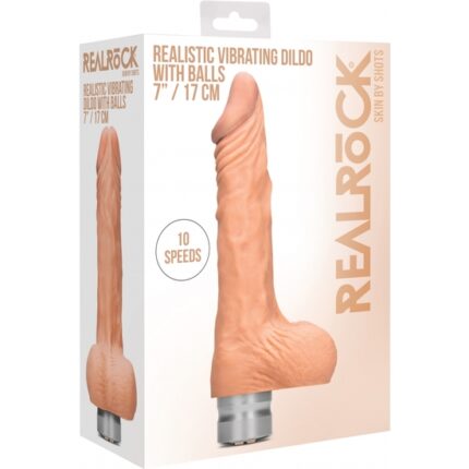 PENE REALÍSTICO CON VIBRACIÓN 17CM - 002