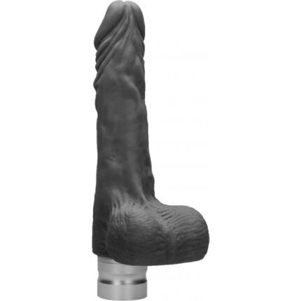 PENE REALÍSTICO CON VIBRACIÓN 17CM - NEGRO - 001