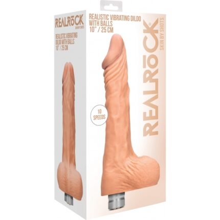 PENE REALÍSTICO CON VIBRACIÓN 25CM - 002