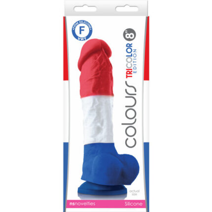 PENE REALISTICO - TRICOLOR - 20 CM - 002
