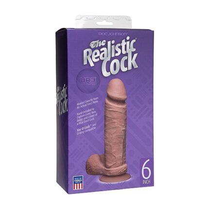 PENE REALISTICO UR3 15 CM MARRÓN - 002