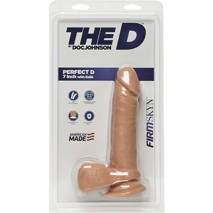 PERFECT D - PENE FIRMSKYN 18CM CON TESTÍCULOS - 002