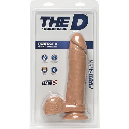 PERFECT D - PENE FIRMSKYN 20CM CON TESTÍCULOS - 002