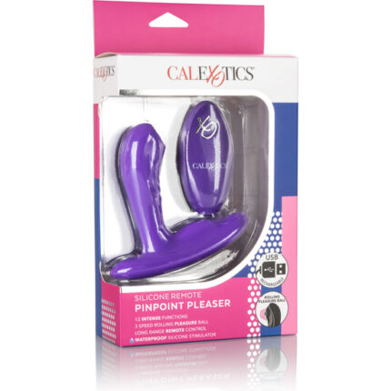PINPOINT PLEASER VIBRADOR ANAL - MORADO - 002