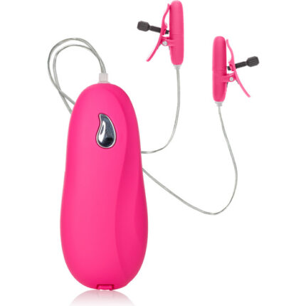 PINZAS CON VIBRACIÓN ROSA - 001