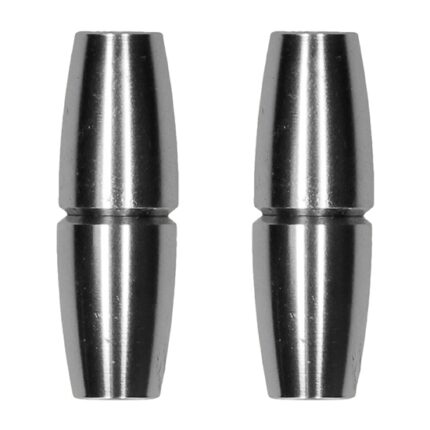 PINZAS MAGNÉTICAS PARA PEZONES - CILINDRO SENSUAL - PLATA - 001