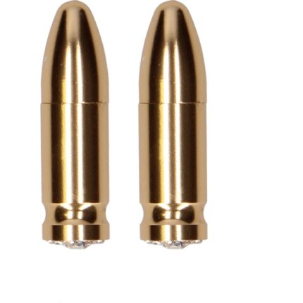PINZAS MAGNÉTICAS PARA PEZONES - DIAMOND BULLET - GOLD - 001