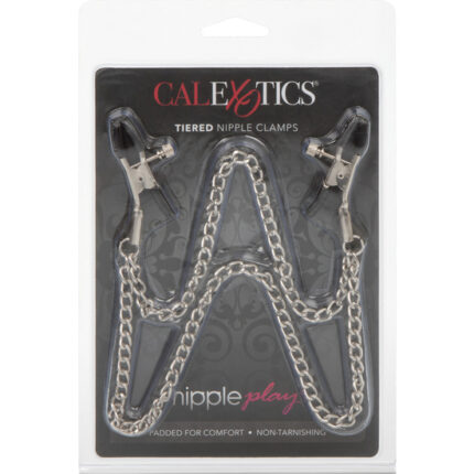 PINZAS PARA PEZONES CON DOBLE CADENA - 002