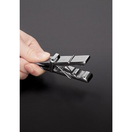 PINZAS PARA PEZONES DE ACERO INOX. - 002