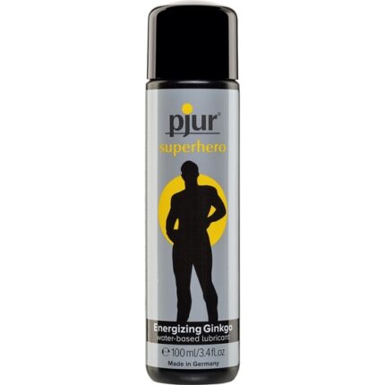 PJUR SUPERHERO LUBRICANTE RETARDANTE 100 ML - 001