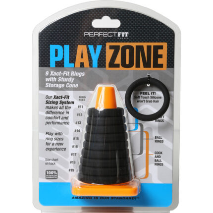 PLAY ZONE KIT 9 ANILLOS CON CONO - 002