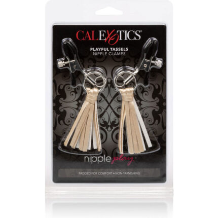 PLAYFUL TASSELS PINZAS PEZONES - ORO - 002