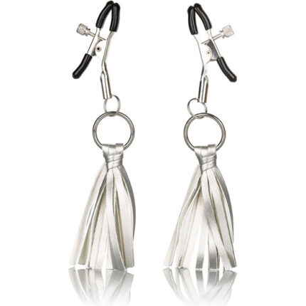 PLAYFUL TASSELS PINZAS PEZONES - PLATA - 001