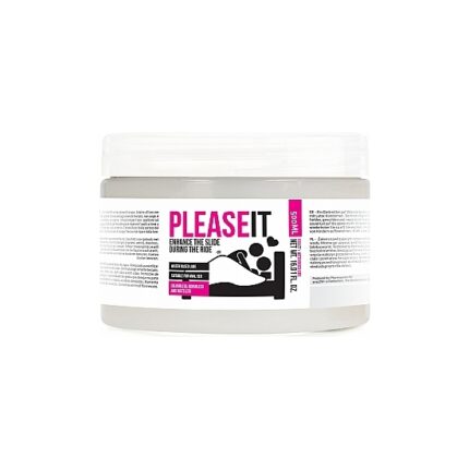 PLEASE IT - ENHANCE THE SLIDE DURING THE RIDE - LUBRICANTE BASE AGUA 500ML - 001