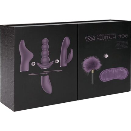 PLEASURE KIT 6 VIBRANDE CLITORIS - PURPURA - 002