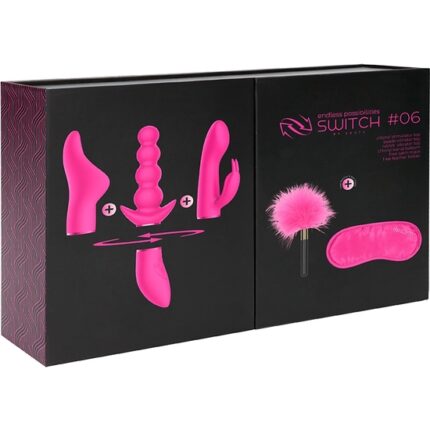 PLEASURE KIT 6 VIBRANDE CLITORIS - ROSA - 002