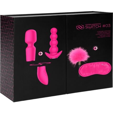 PLEASURE KIT ANAL Y VIBRADOR - ROSA - 002