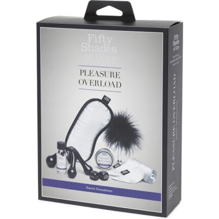 PLEASURE OVERLOAD KIT DE LUJO SENSACIONES - NEGRO/BLANCO - 002