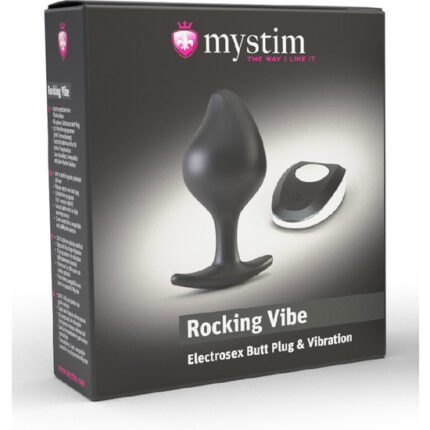 PLUG ANAL MYSTIM E-STIM - NEGRO - 002